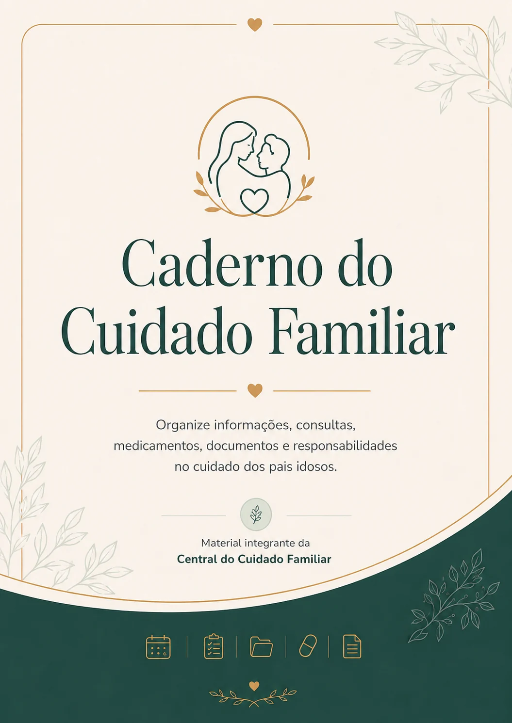 Capa do Caderno do Cuidado Familiar