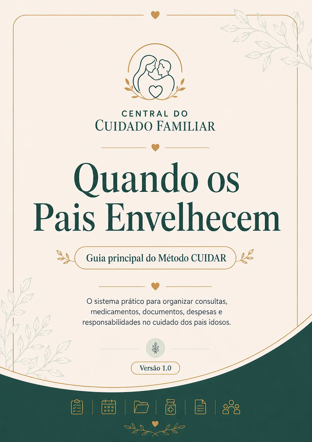 Capa do guia Quando os Pais Envelhecem