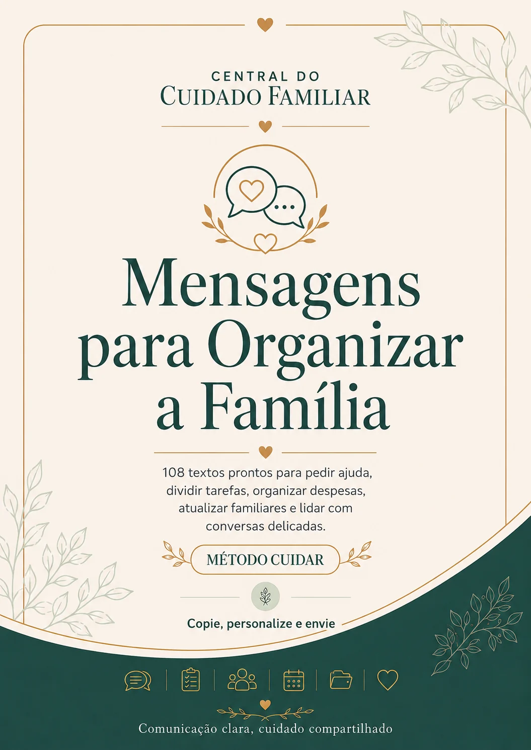 Capa do arquivo Mensagens para Organizar a Família